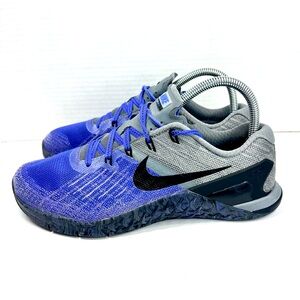 Nike Metcon 3 Shoes Womens 8 Persian Violet Black Training Sneakers 849807-500